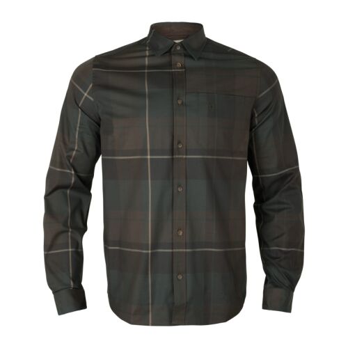 Shadow brown check