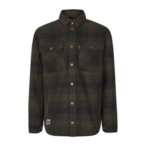 Pine green check