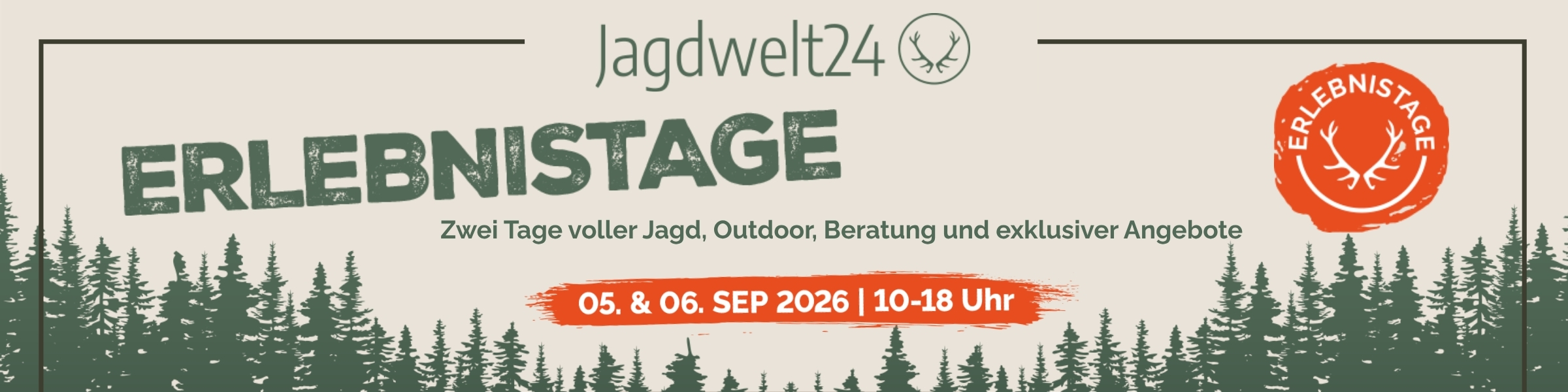 Jagdwelt24 Erlebnistage 2026
