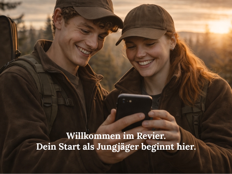 Jungjäger im Revier