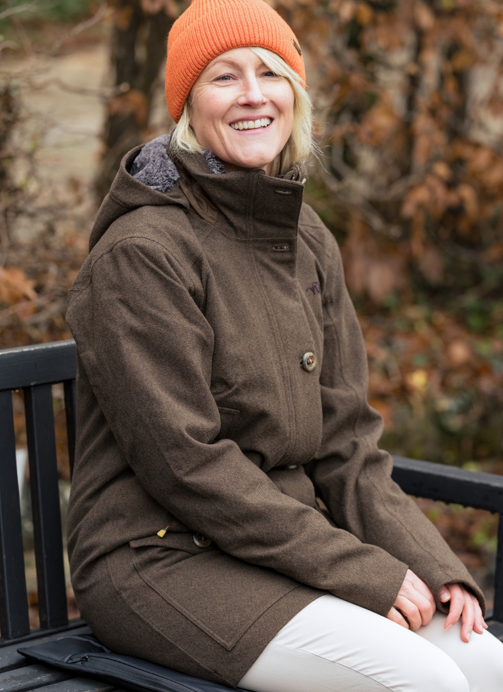 Blaser Damen Pamir Parka in Argali Dunkelbraun