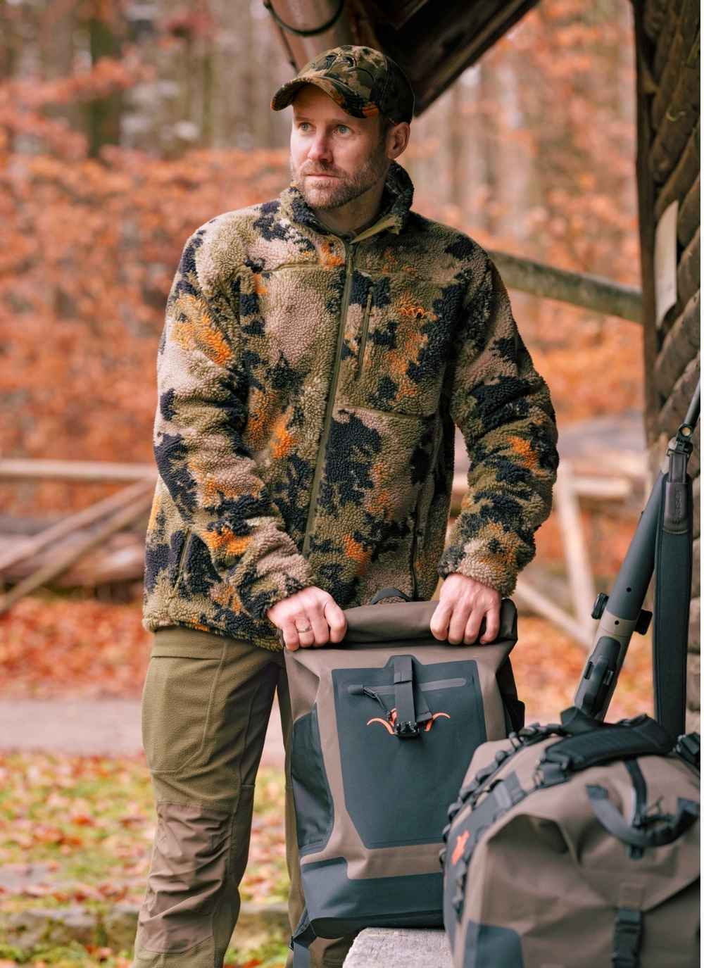 Blaser Herren Jacke Silence Sherpa in Silence Camouflage