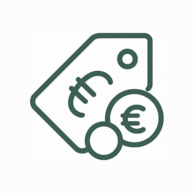 Icon: Welches Budget hast du für das Geschenk?