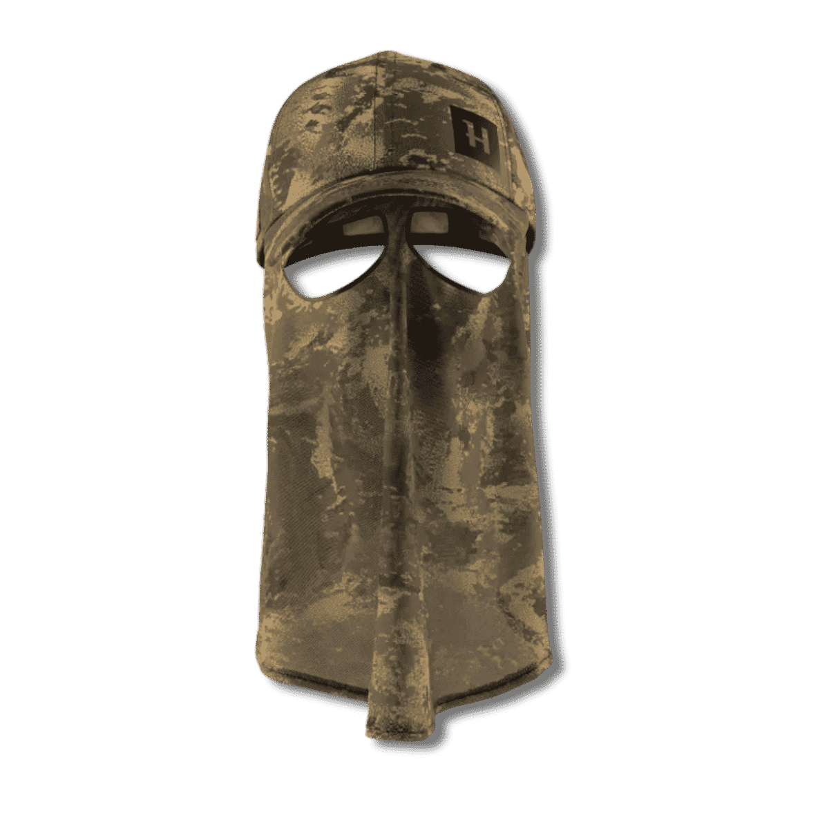 Gesichtsmaske zur Tarnung bei der Krähenjagd