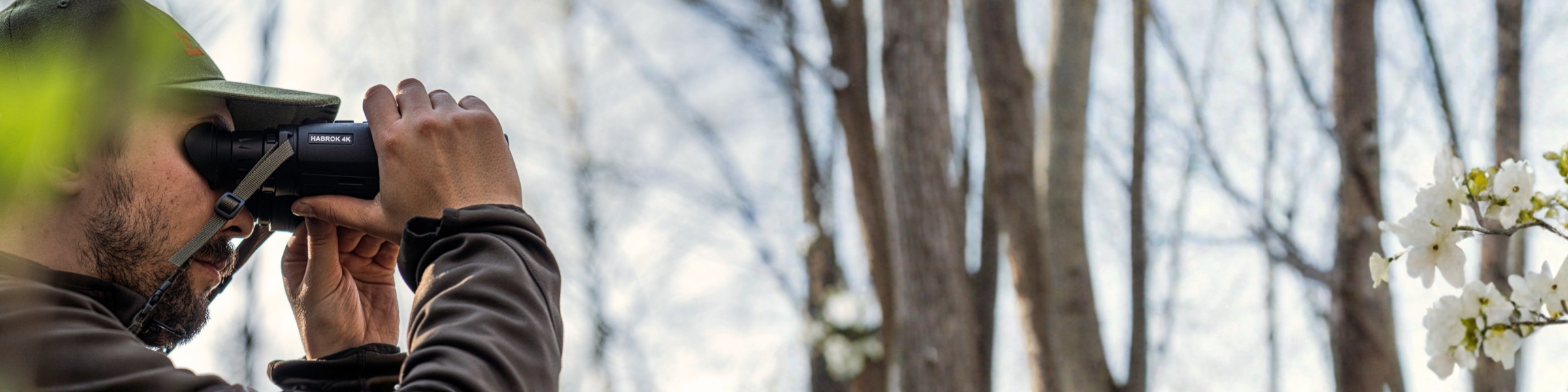 Jagdoptik Angebot – Beobachtung im Revier mit Fernglas im Frühjahr.jpg