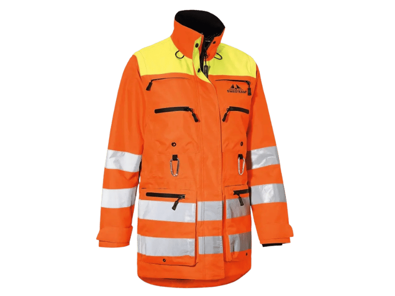 Swedteam Damen Jacke Dog Handler Nicco Orange Neon